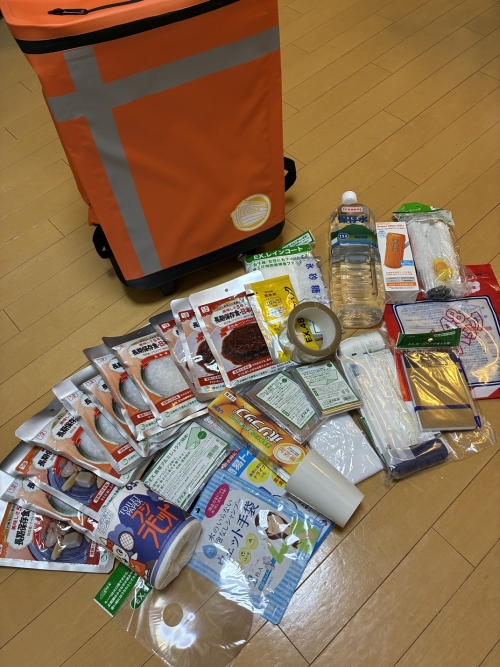 防災備蓄品の拡充について