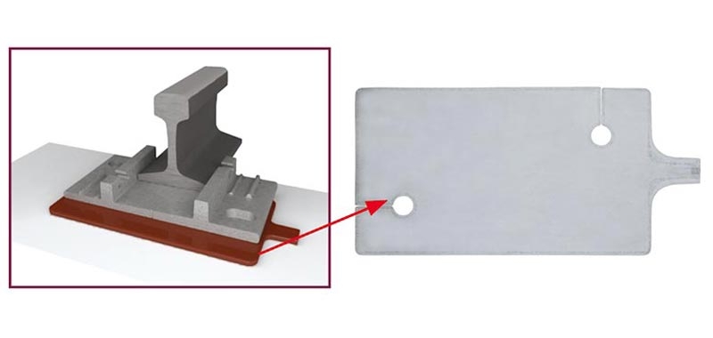 可変パッド滲み出し接着型