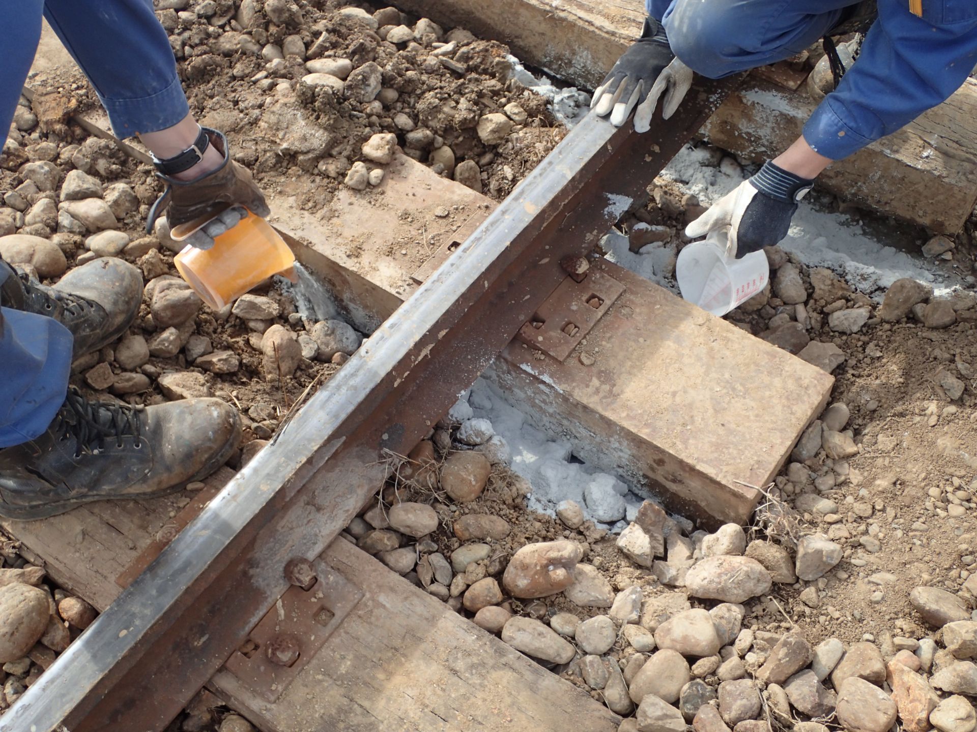 LSスタビライザー施工